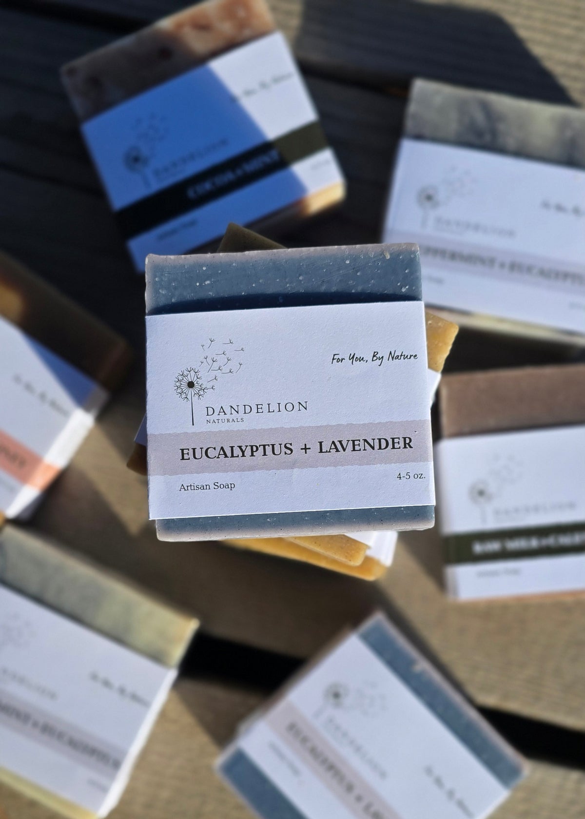 Eucalyptus Lavender Bar Soap | Essential Oil Only Soap Bar