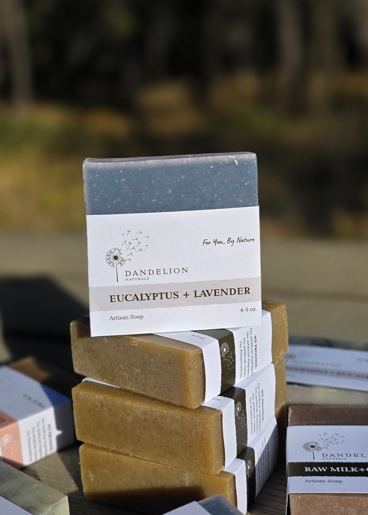 Eucalyptus Lavender Bar Soap | Essential Oil Only Soap Bar