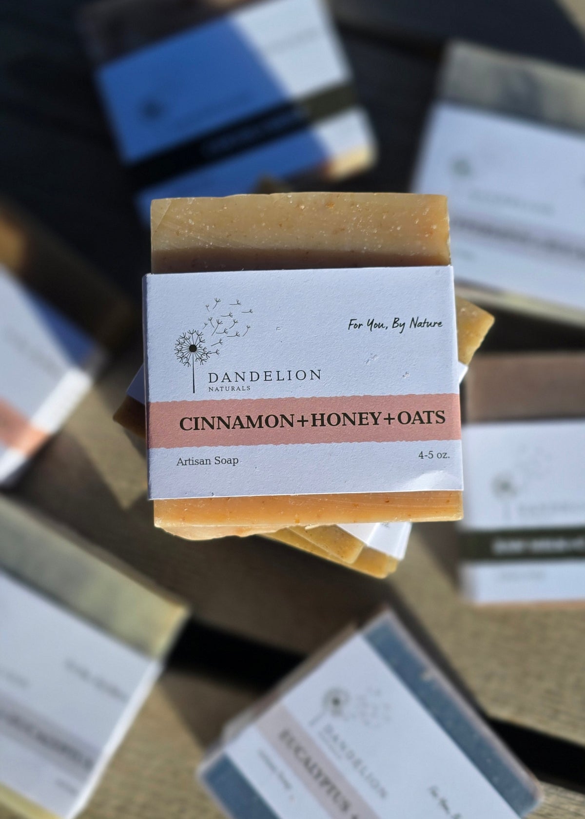 Cinnamon Honey Oats Bar Soap | All Natural Artisan Soap Bar