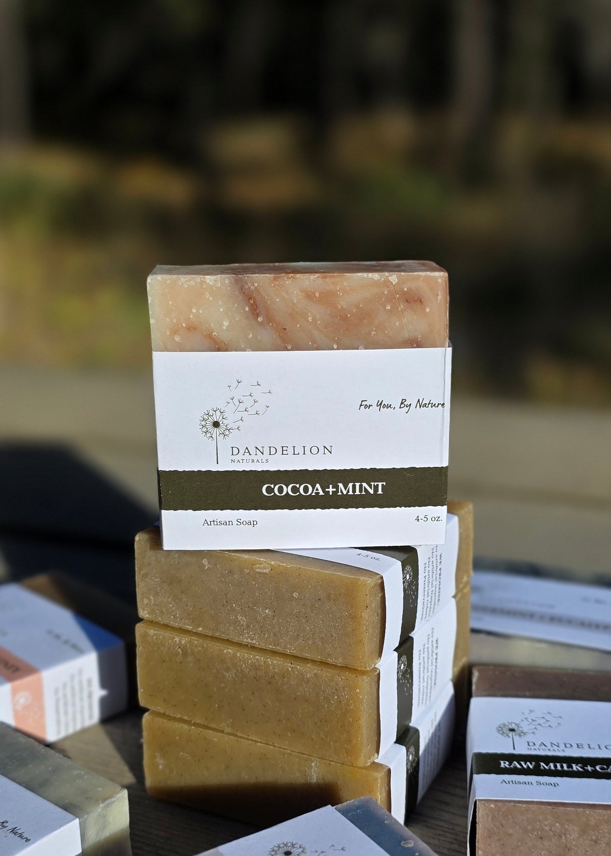 Cocoa + Mint Bar Soap| Cold Process Soap Bar