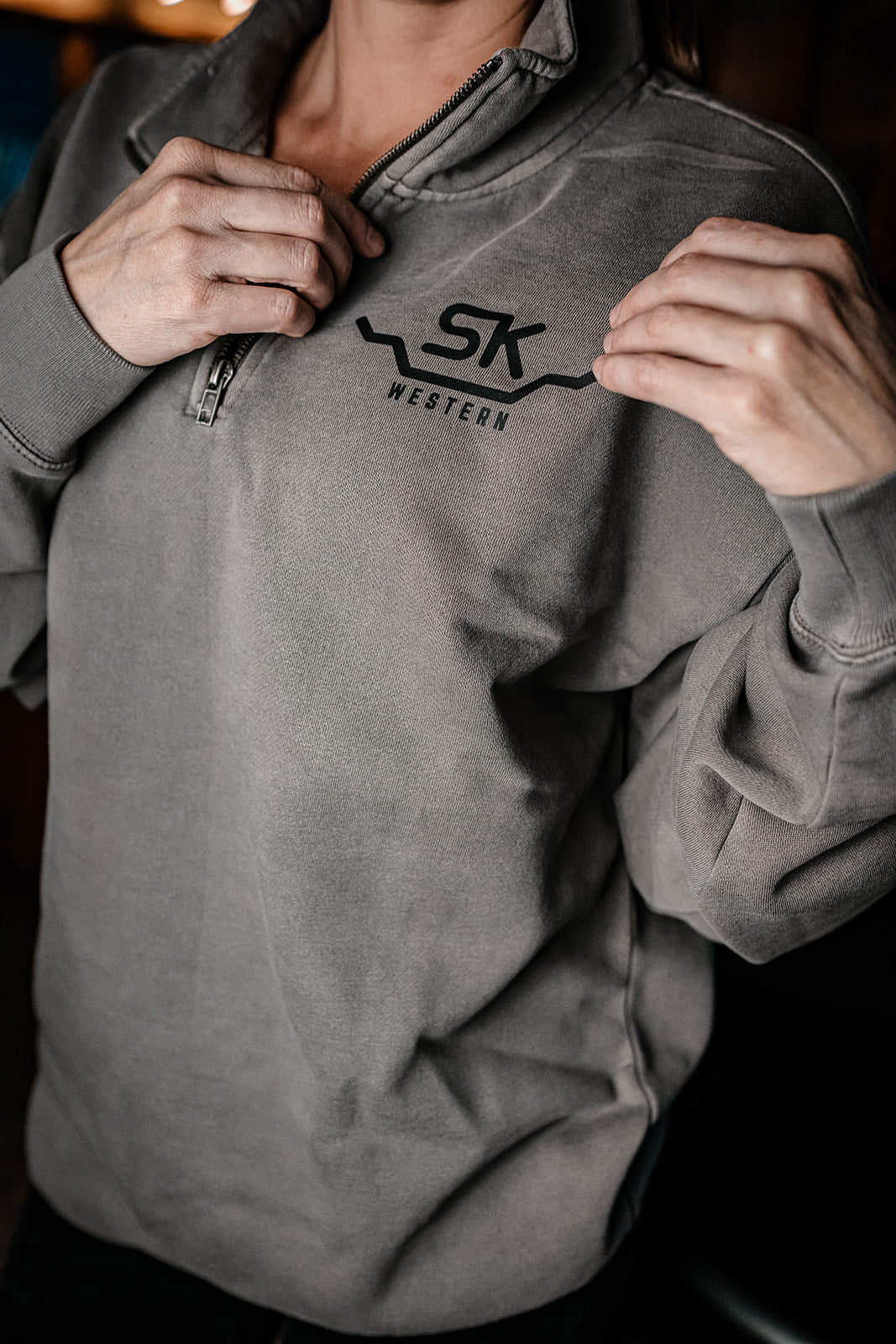 American Cowgirl Club Quarter zip