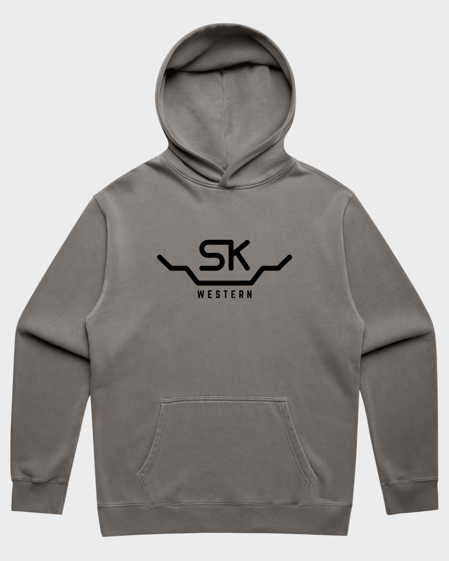 SK Western Relax Faded Hoodie