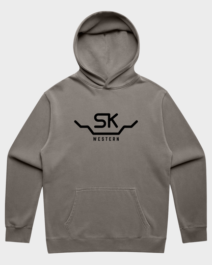 SK Western Relax Faded Hoodie