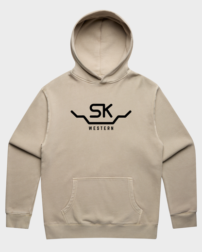 SK Western Relax Faded Hoodie
