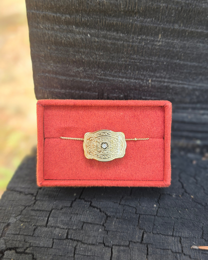 SpurWest Belt Buckle Necklace