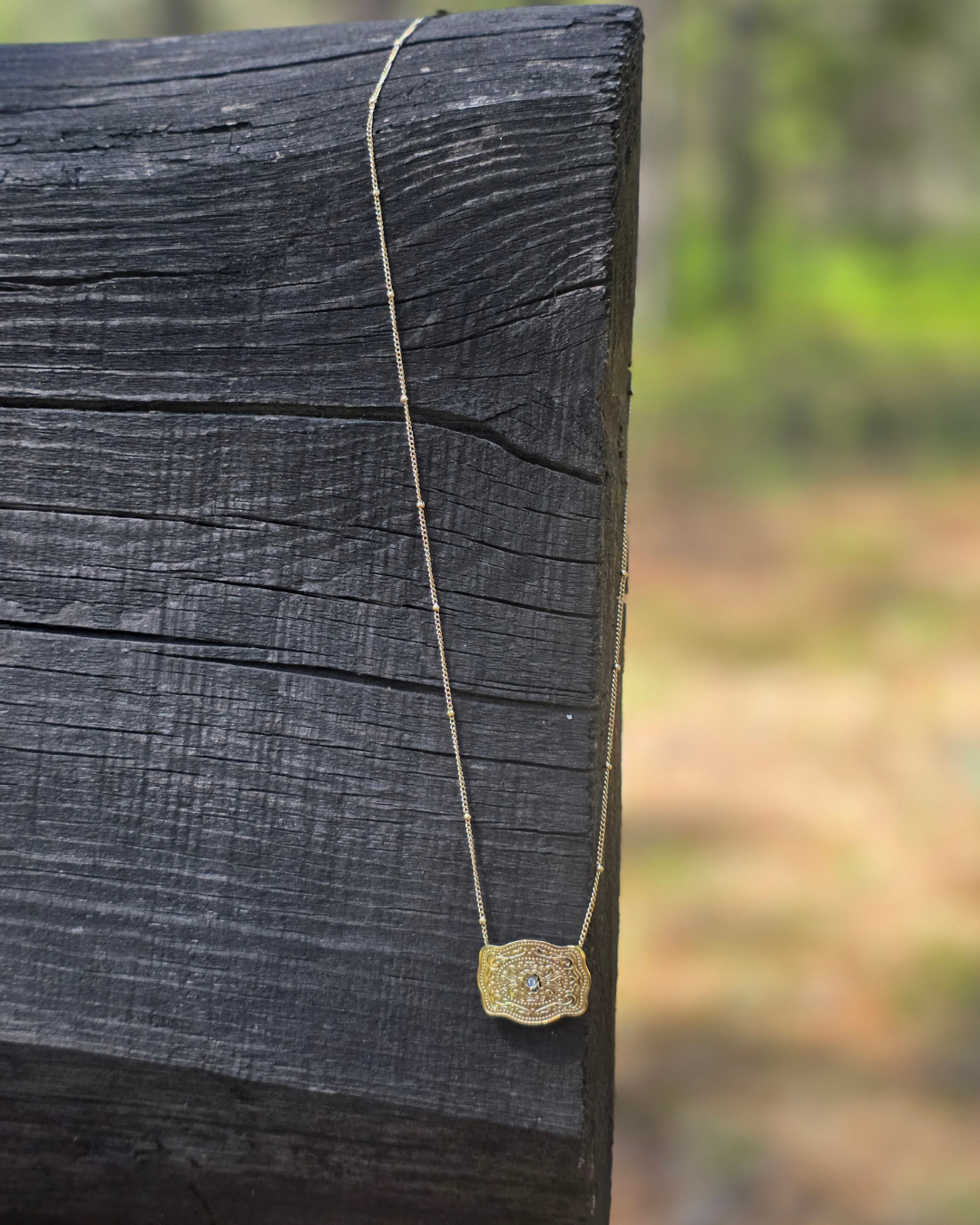 SpurWest Belt Buckle Necklace