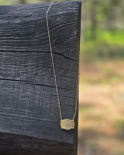 SpurWest Belt Buckle Necklace