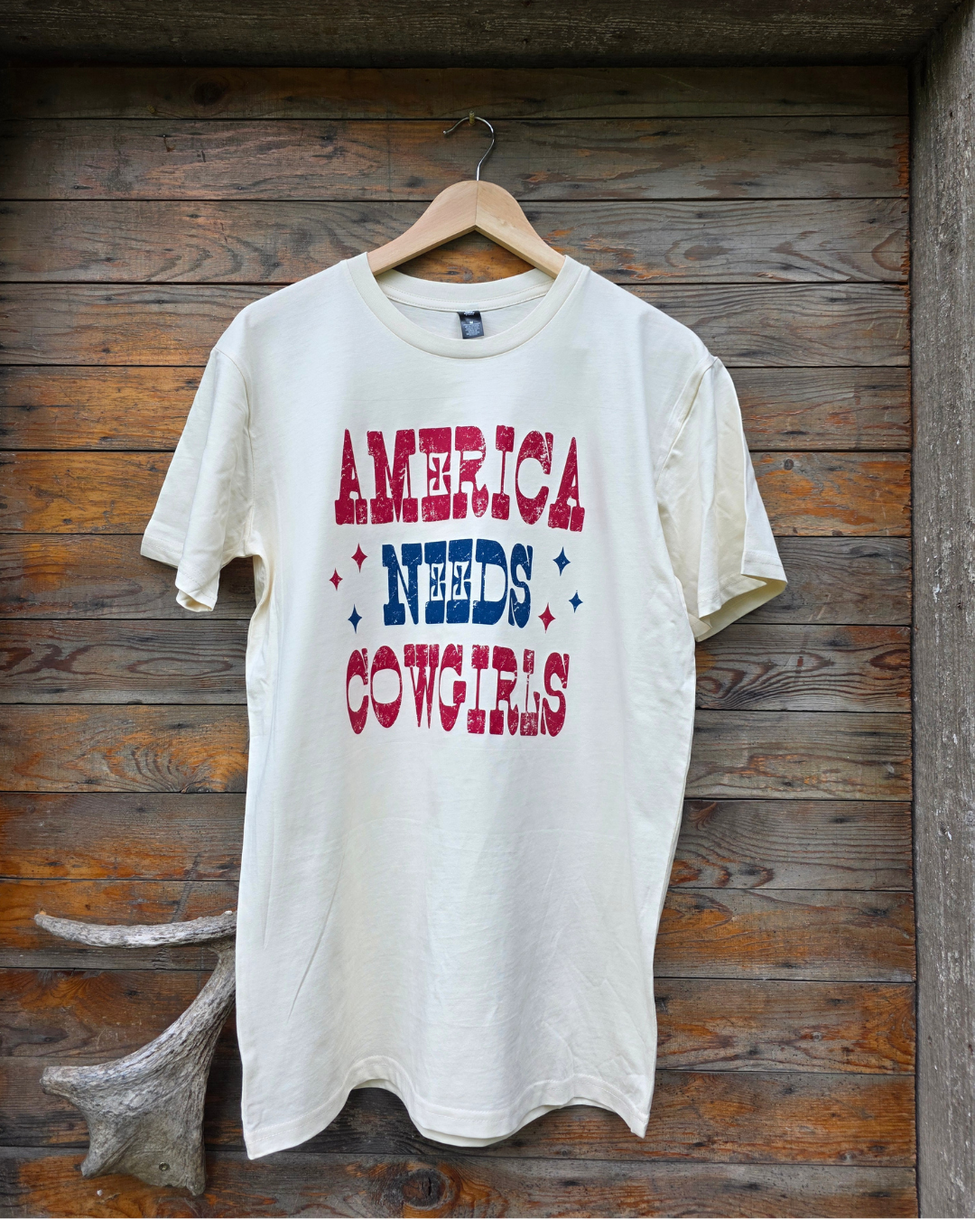 America Needs Cowgirls T-shirt