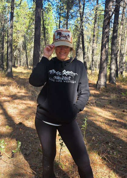 Wild Horses Tapestry Hat
